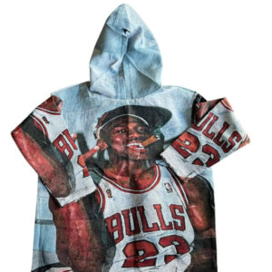 Michael Jordan Championship Tapestry Hoodie