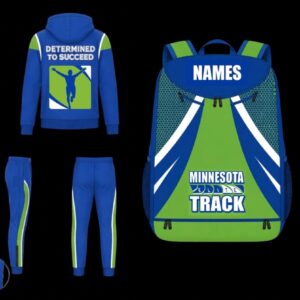 Minnesota Track Elite Backpack & Sweatsuit Package